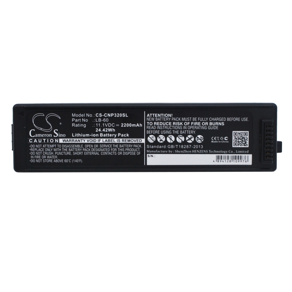 Notebook battery Canon CS-CNP320SL