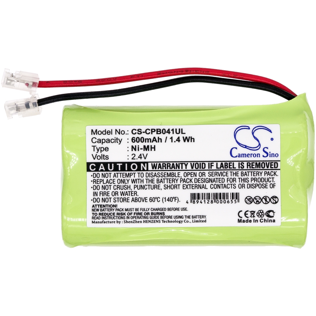 Compatible battery replacement for Universal AA X 2