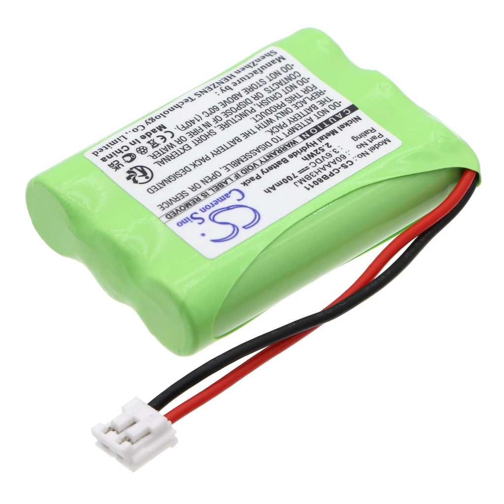 Compatible battery replacement for Audioline  60AAAH3BMJ, BT27910, 3SN-AAA75H-S-J1F, 80-5848-00-00, GP85AAALH3BMJ...