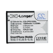 CS-CPD125SL<br />Batteries for   replaces battery CPLD-134