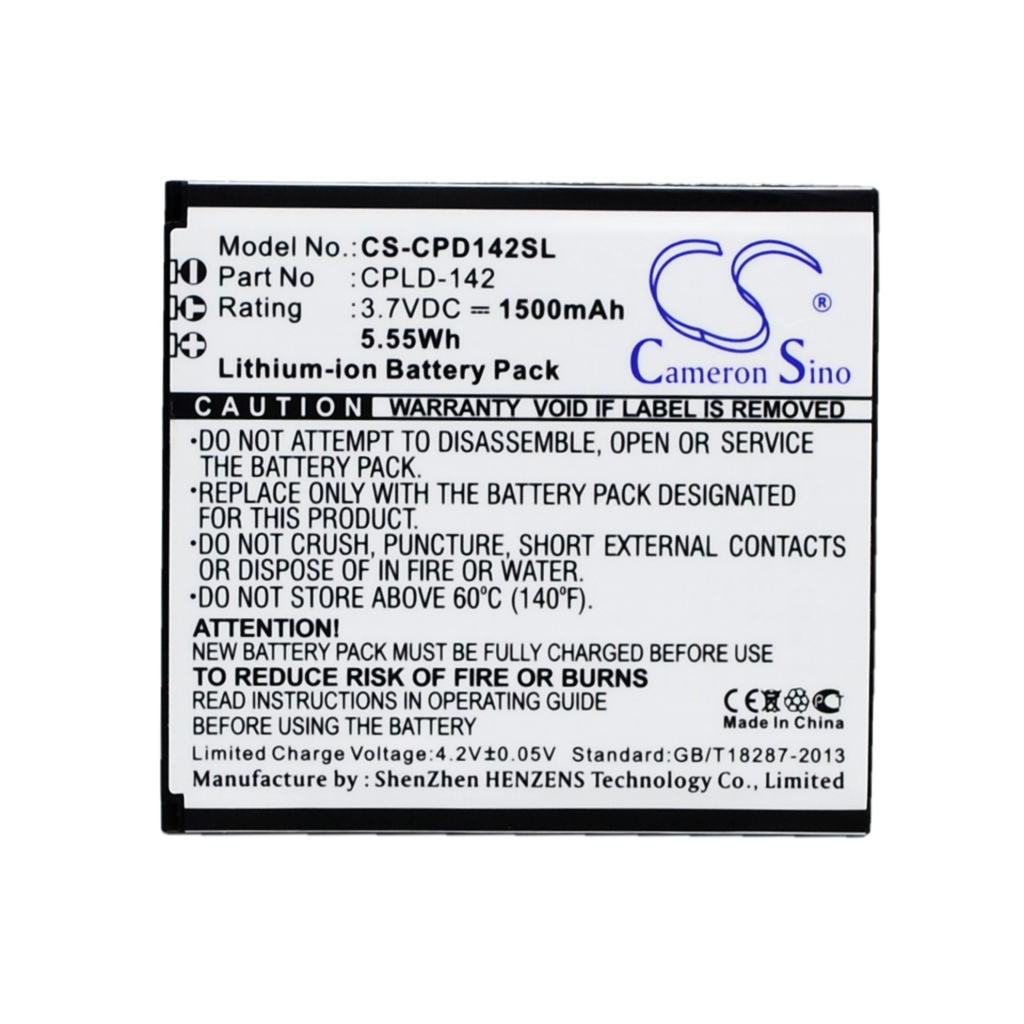 Mobile Phone Battery Coolpad CS-CPD142SL