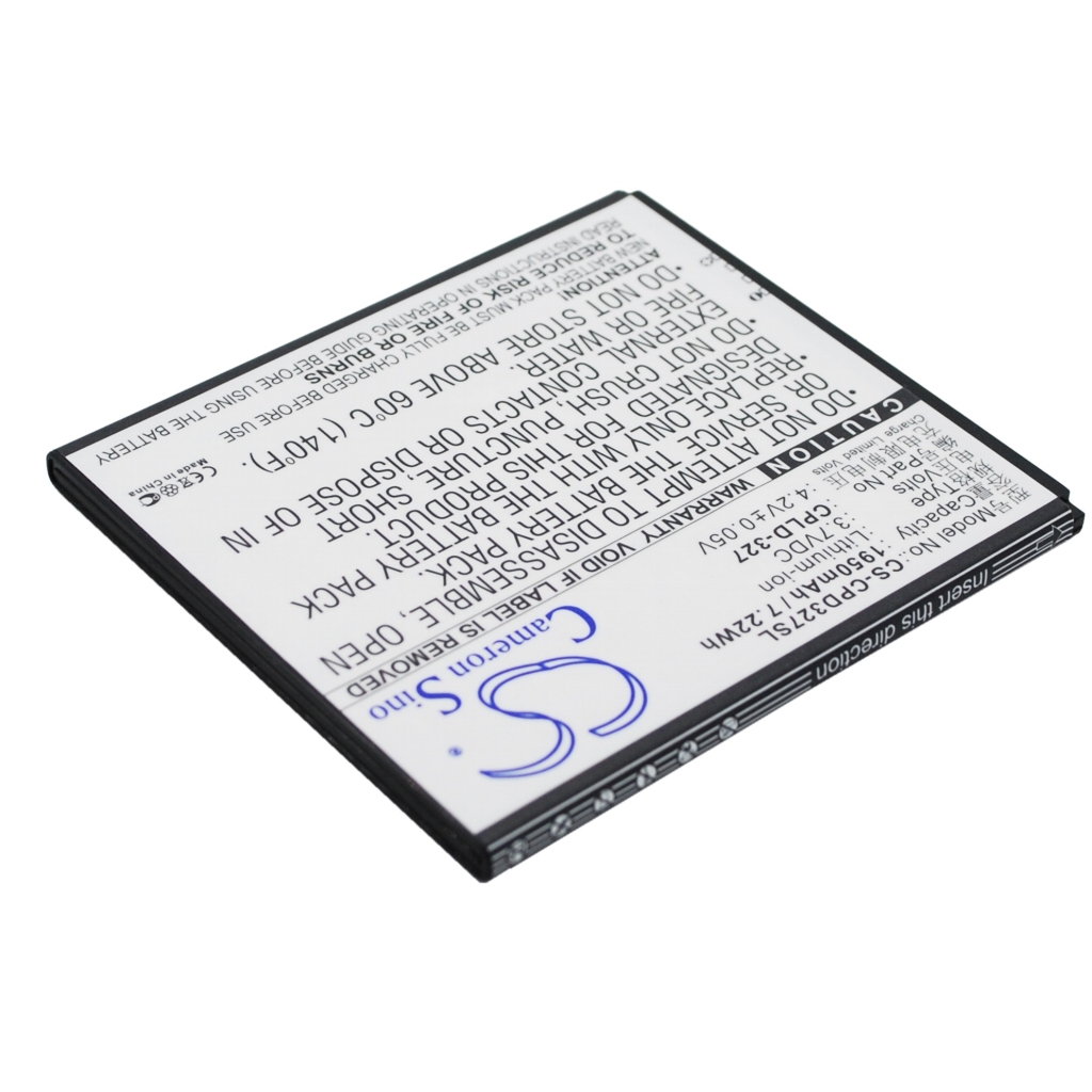 Compatible battery replacement for Coolpad  CPLD-327