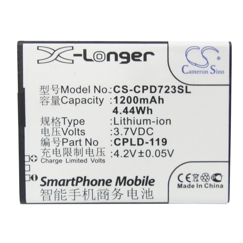 Mobile Phone Battery Coolpad CS-CPD723SL