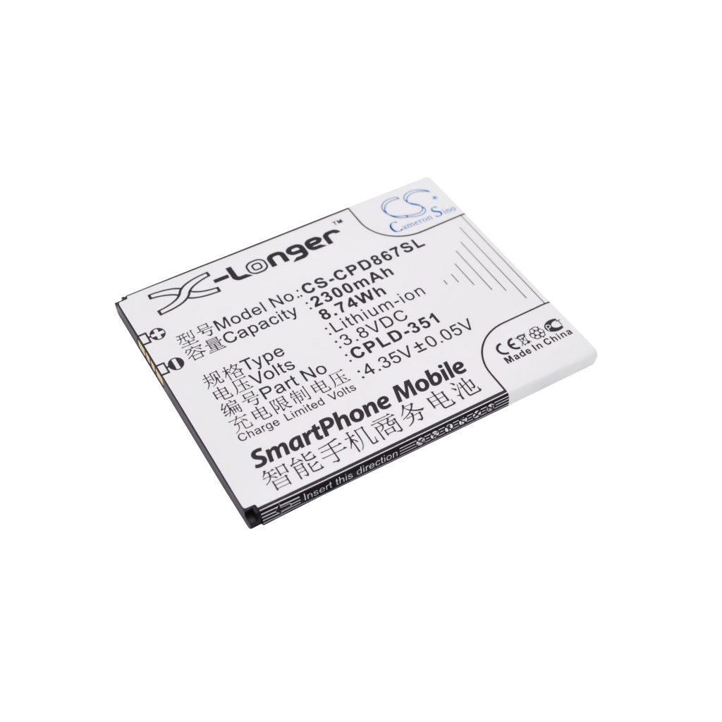 Mobile Phone Battery Coolpad CS-CPD867SL