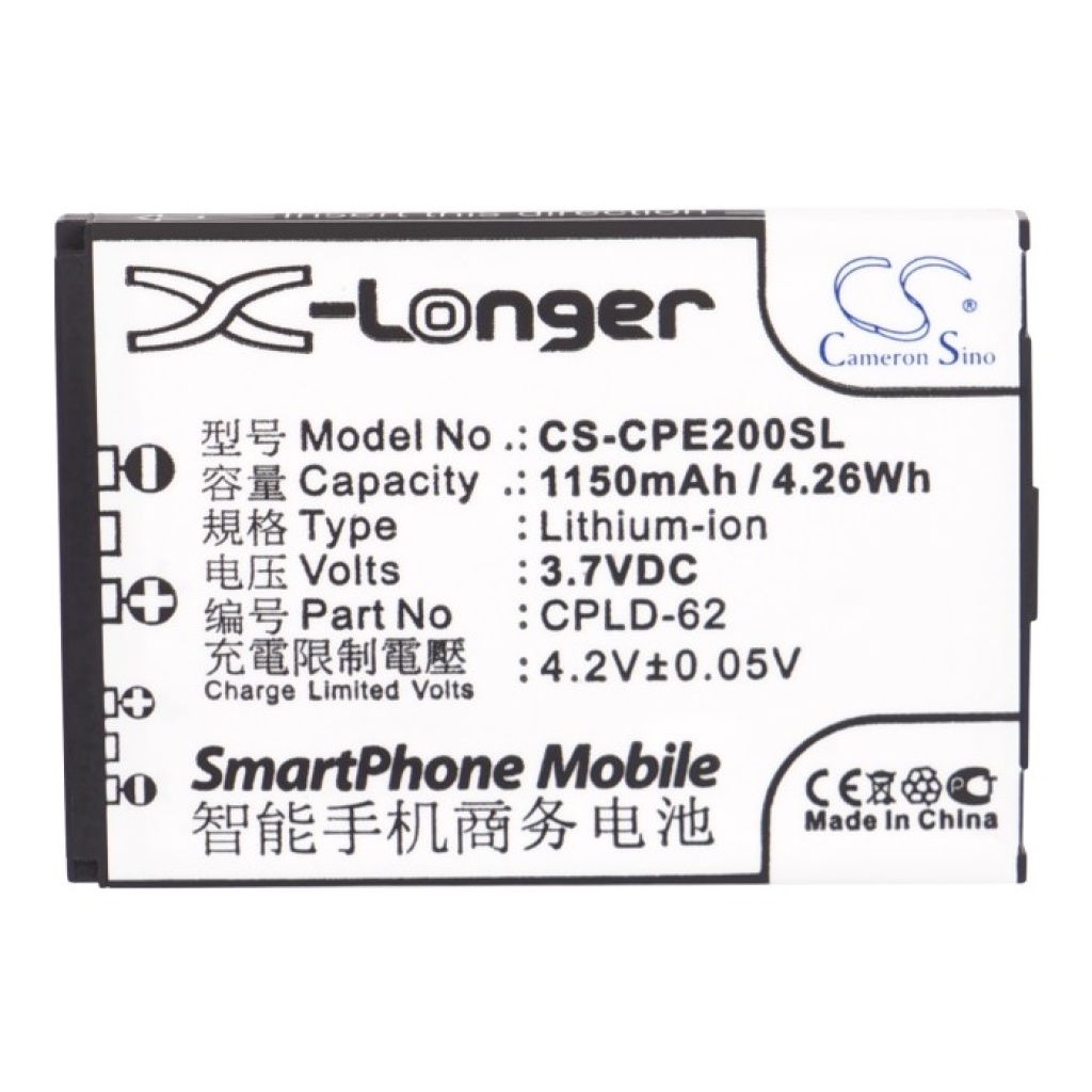 Mobile Phone Battery Coolpad CS-CPE200SL