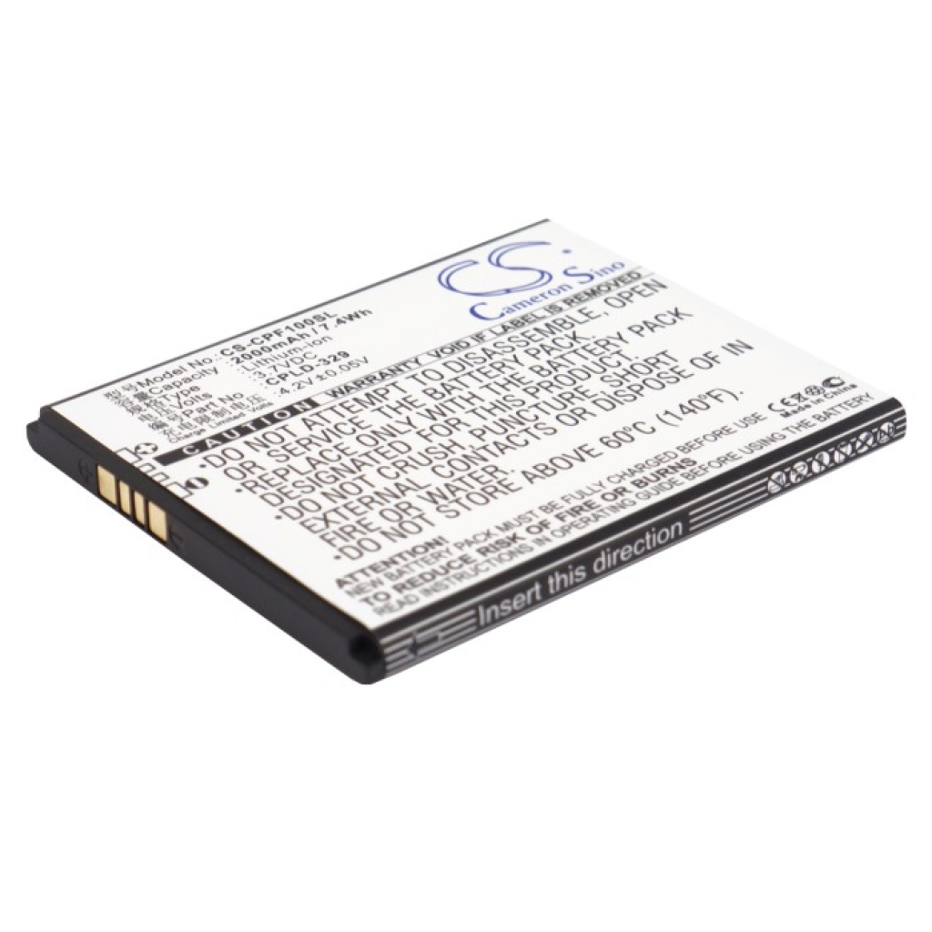 Compatible battery replacement for Coolpad  CPLD-352, CPLD-329