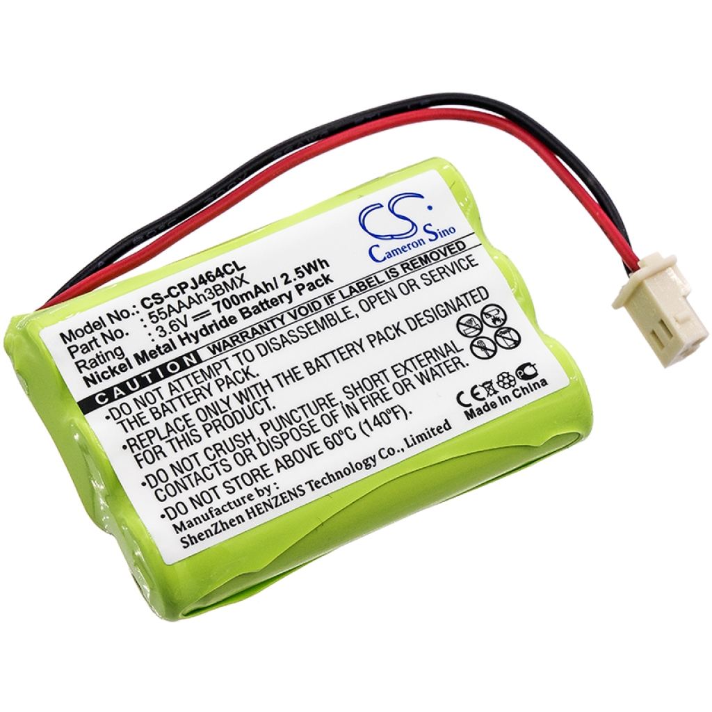 Compatible battery replacement for Fisher  35AAAK3BMX, AP55AAAH3, 60AAAH3BMXZ, 60AAAH3BMX, TL26401...