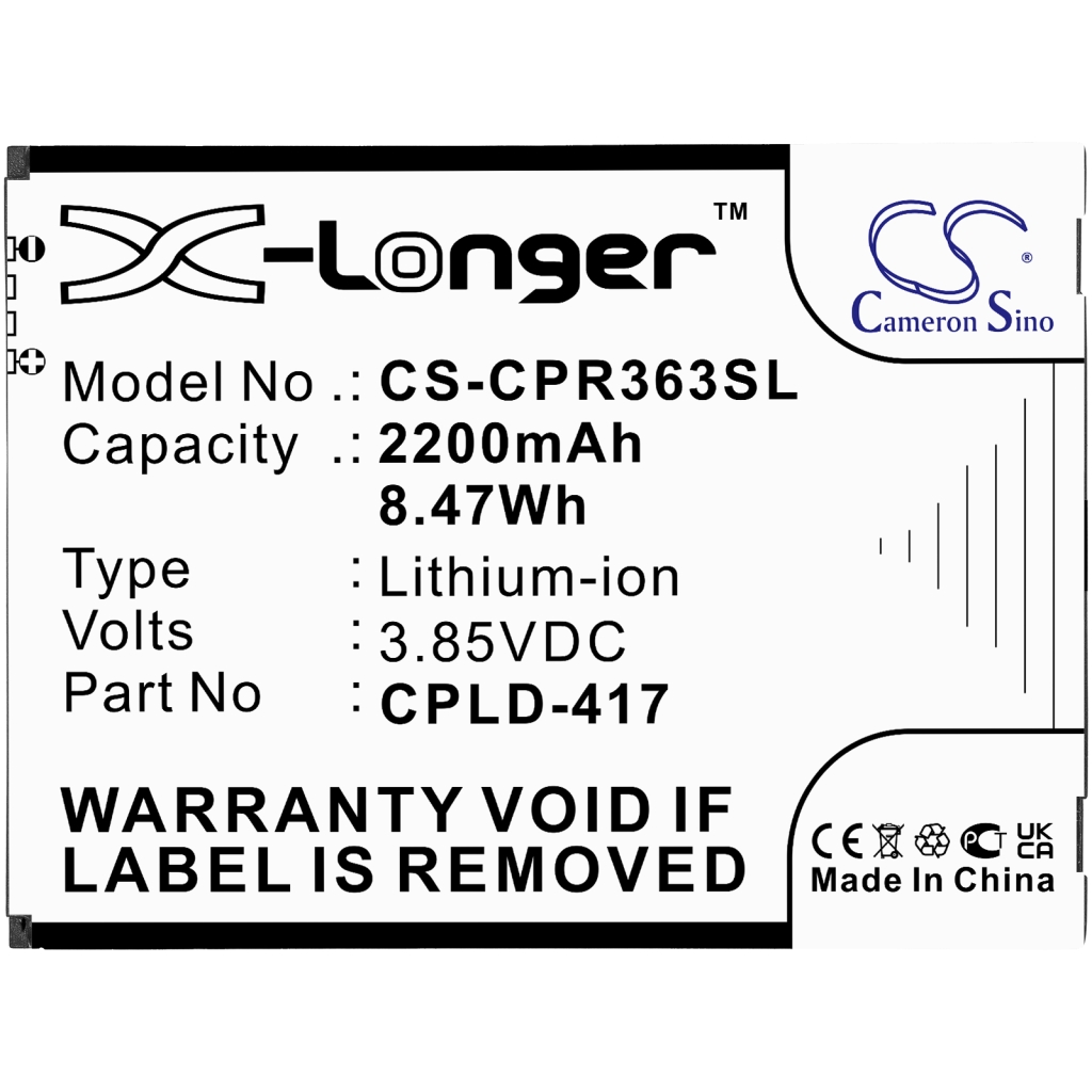 Mobile Phone Battery Coolpad CS-CPR363SL