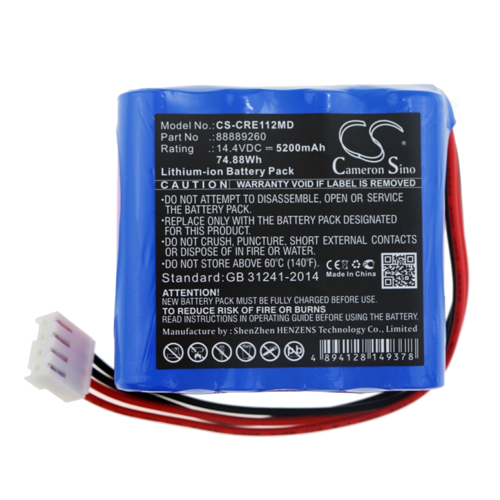 Compatible battery replacement for Kelly  88889260