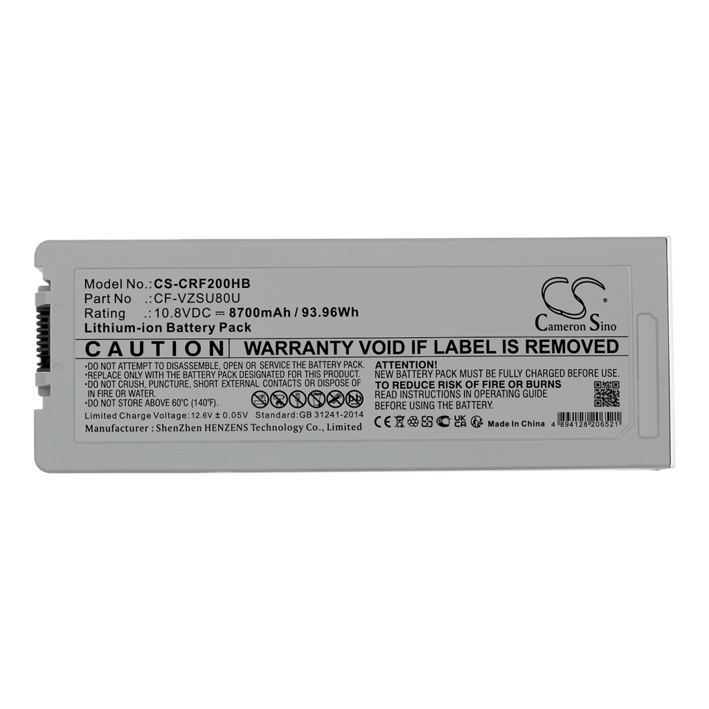 Notebook battery Panasonic CS-CRF200HB