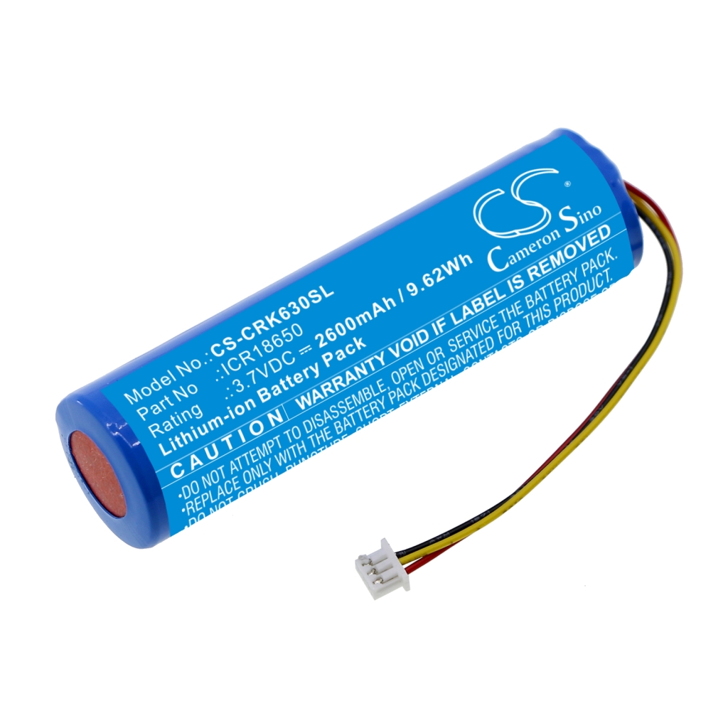 Compatible battery replacement for Corsair  ICR18650