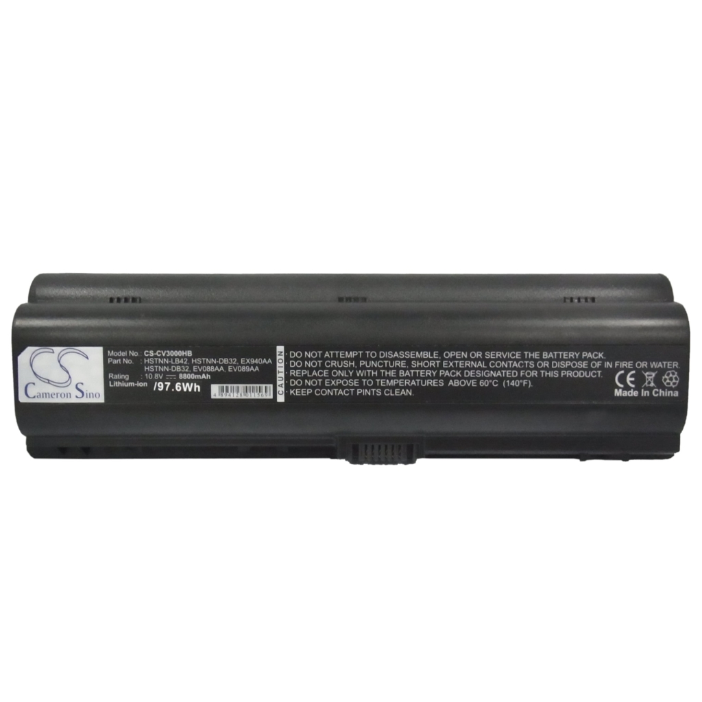 Compatible battery replacement for HP  436281-251, 446507-001, HSTNN-DB31, 411462-442, HSTNN-Q21C...