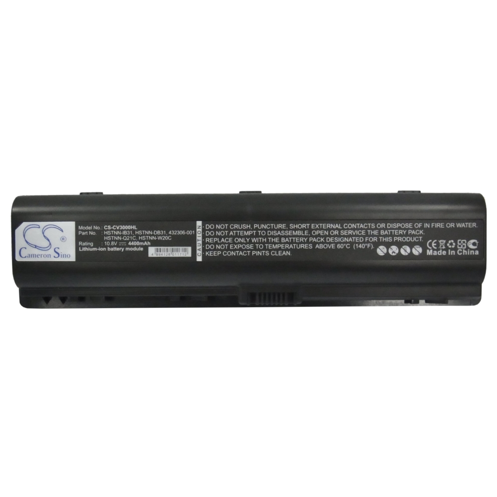 Compatible battery replacement for HP  460143-001, HSTNN-OB31, 432306-001, 441611-001, HSTNN-DB31...