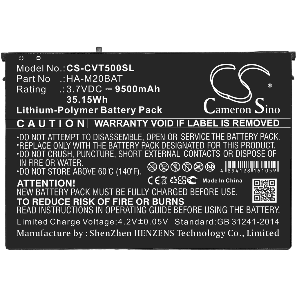 Tablet Battery Casio CS-CVT500SL