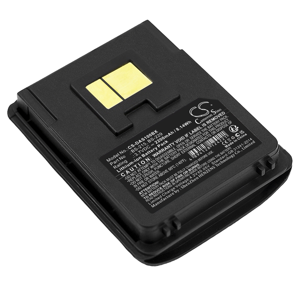 BarCode, Scanner Battery Datalogic CS-DAS100BX