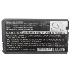 Compatible battery replacement for DELL 312-0292,312-0326,312-0334,312-0335,312-0347...