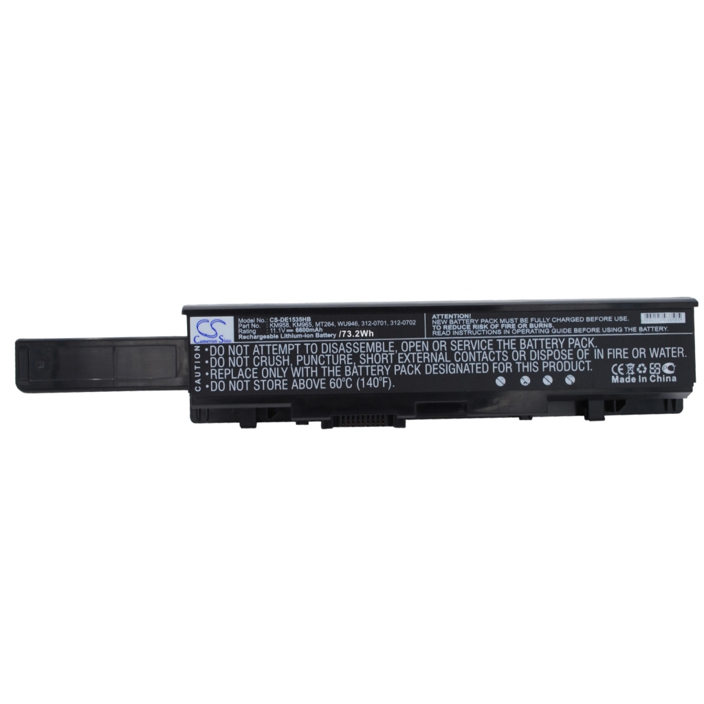 Notebook battery DELL CS-DE1535HB