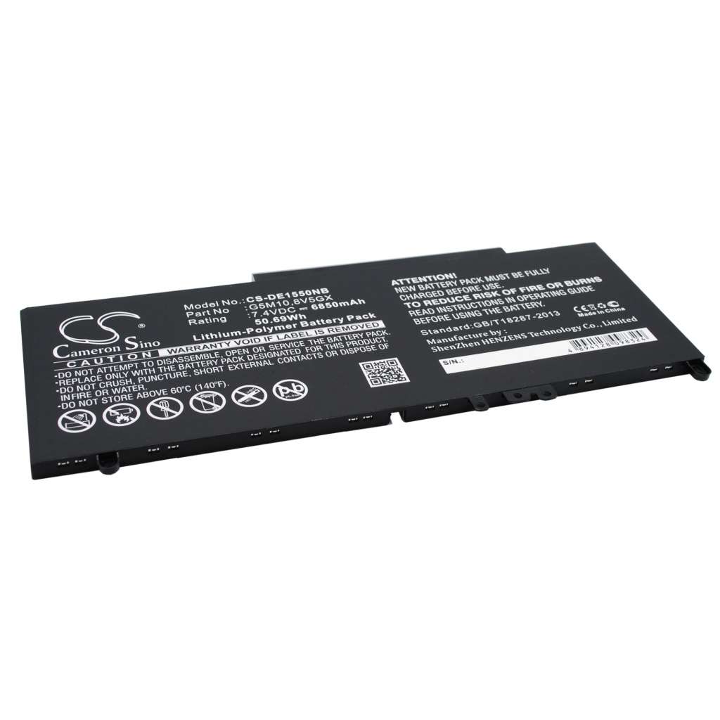 Notebook battery DELL CS-DE1550NB