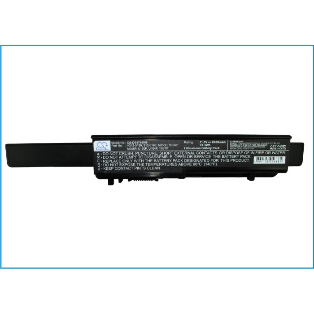 Notebook battery DELL CS-DE1745HB