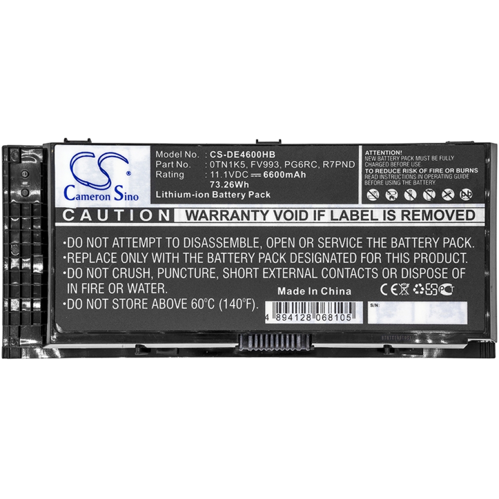 Notebook battery DELL Precision M4700