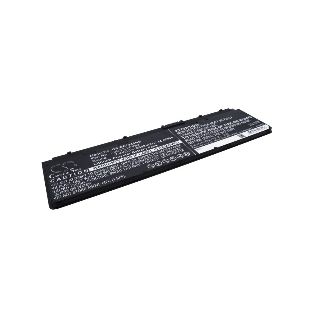 Notebook battery DELL CS-DE7240NB