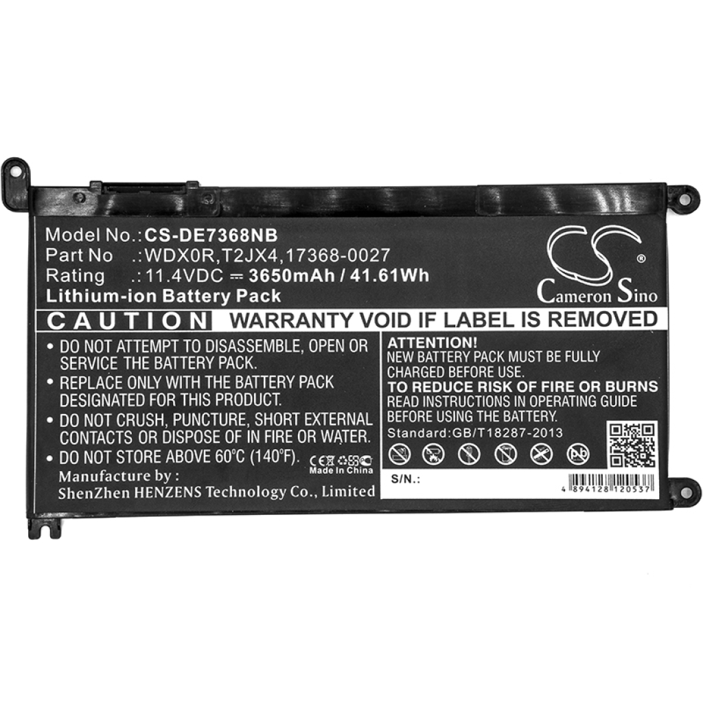 Notebook battery DELL Inspiron 14-3482-D1205S