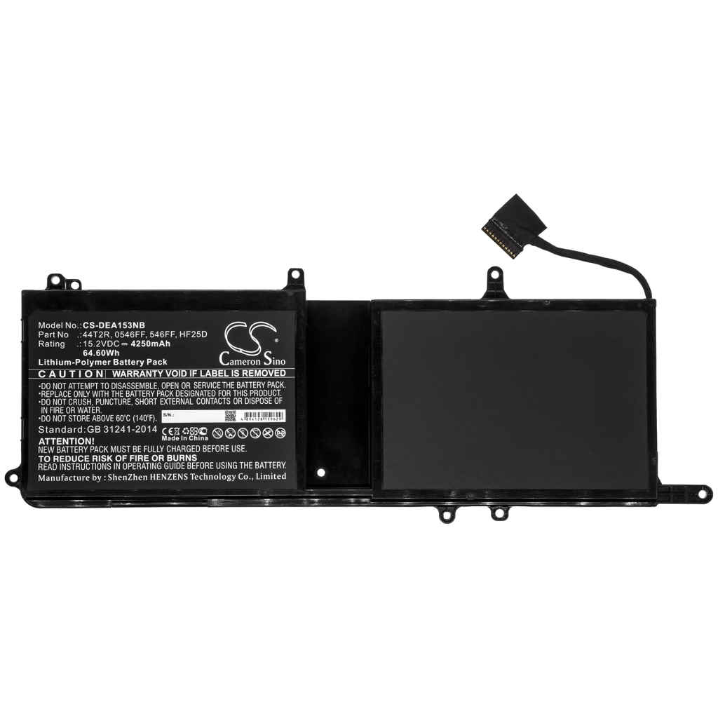 Notebook battery DELL CS-DEA153NB