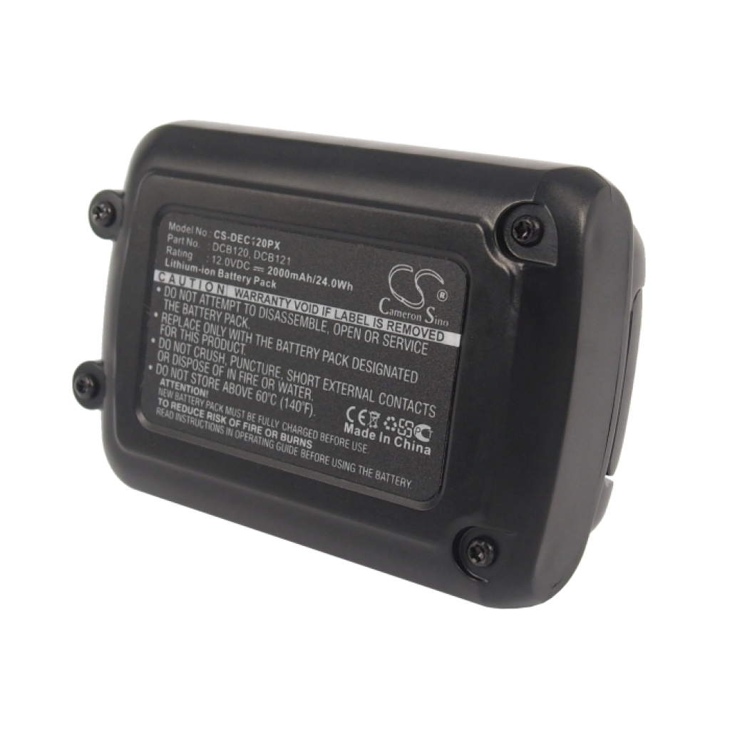 Compatible battery replacement for DeWalt  DCB184, DCB606, DCB112, DCB181, DCB201-2...