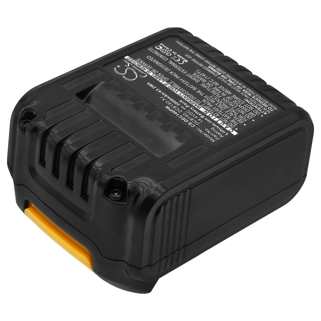 Compatible battery replacement for DeWalt  DCB140, DCB145, DCB143, DCB140-XJ