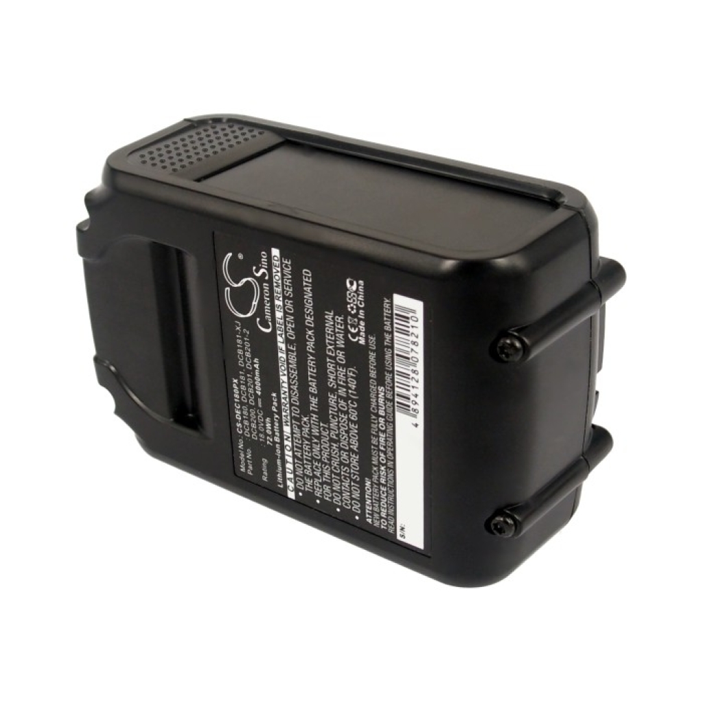 Compatible battery replacement for DeWalt  DCB204, DCB102, DCB125, DCB185, DCB606-2...