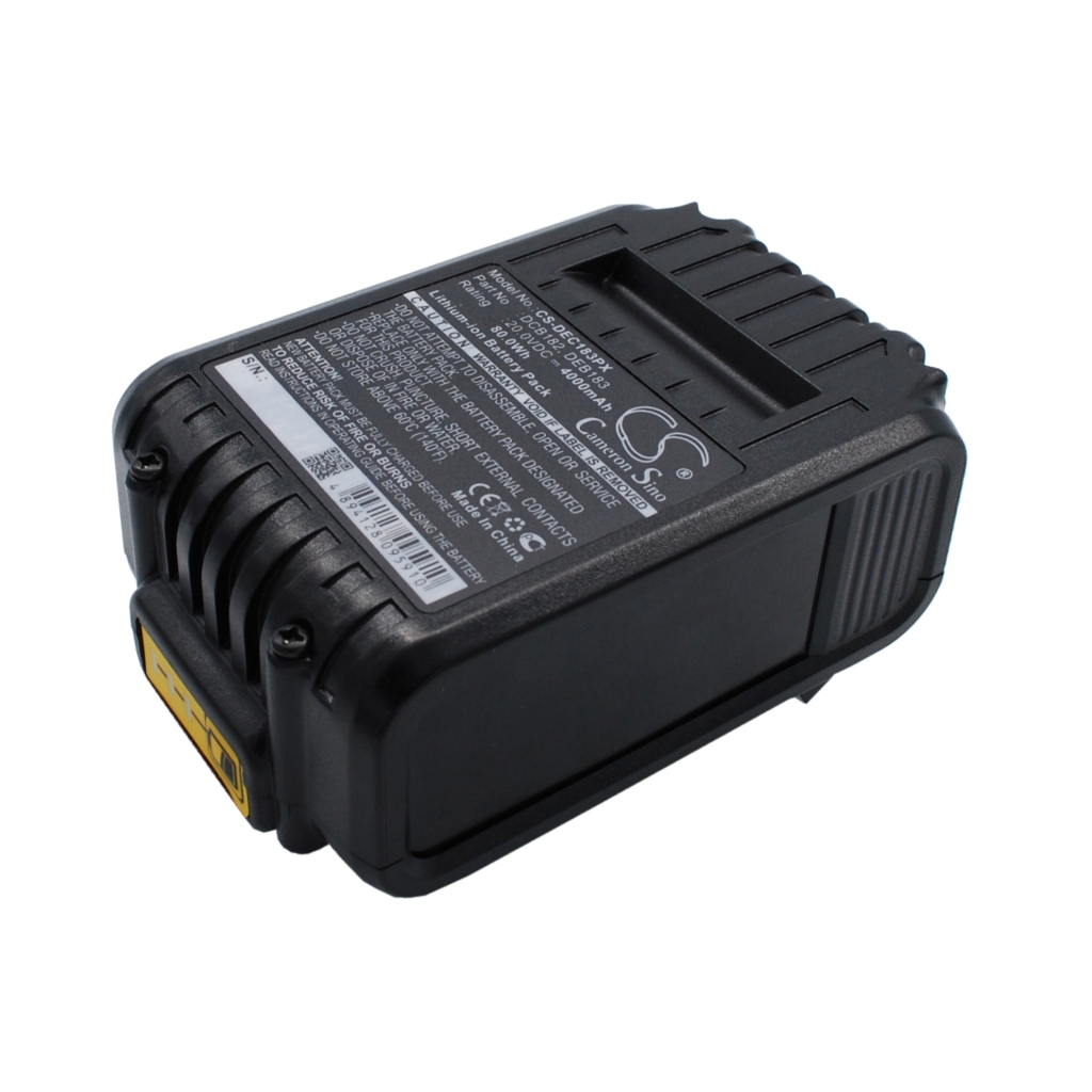 Compatible battery replacement for DeWalt  BAT207T24H, DCB183, BAT20-G1, BAT20G24H, BAT207T23...