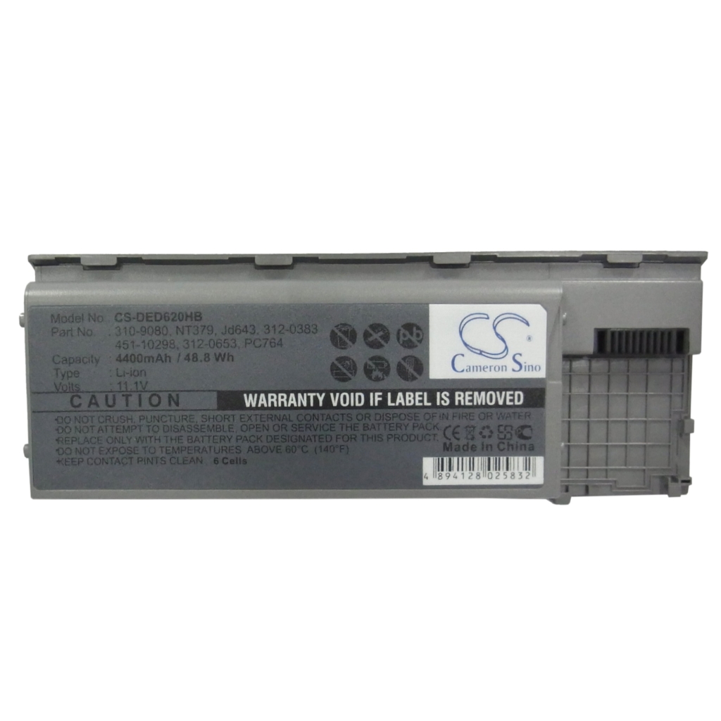 Compatible battery replacement for DELL  NT379, 451-10297, HX345, TD116, 0JD634...