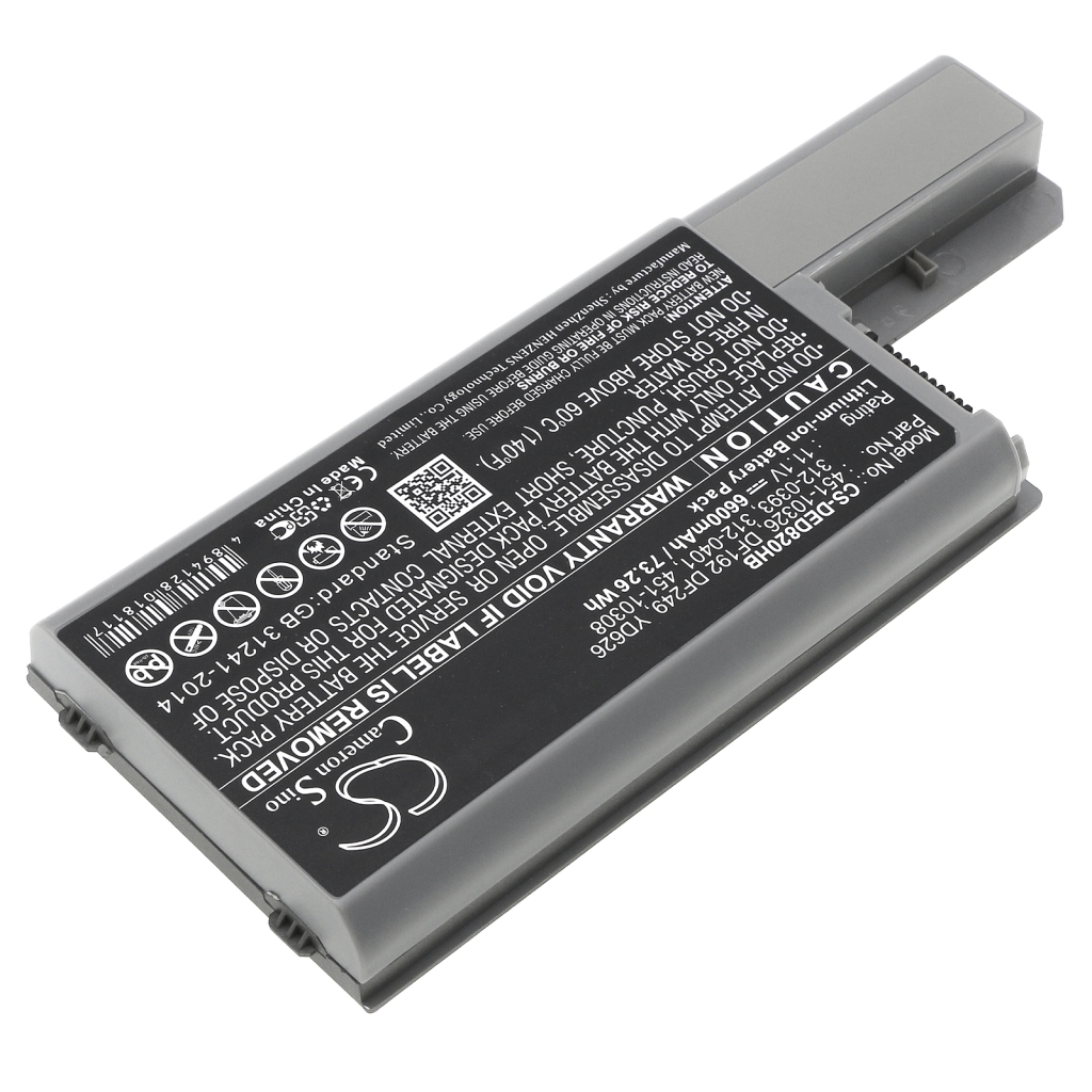 Notebook battery DELL CS-DED820HB