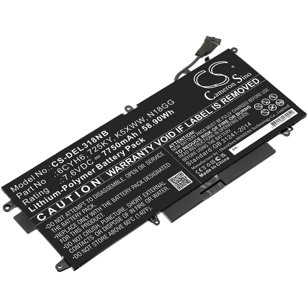 Notebook battery DELL Latitude 5289