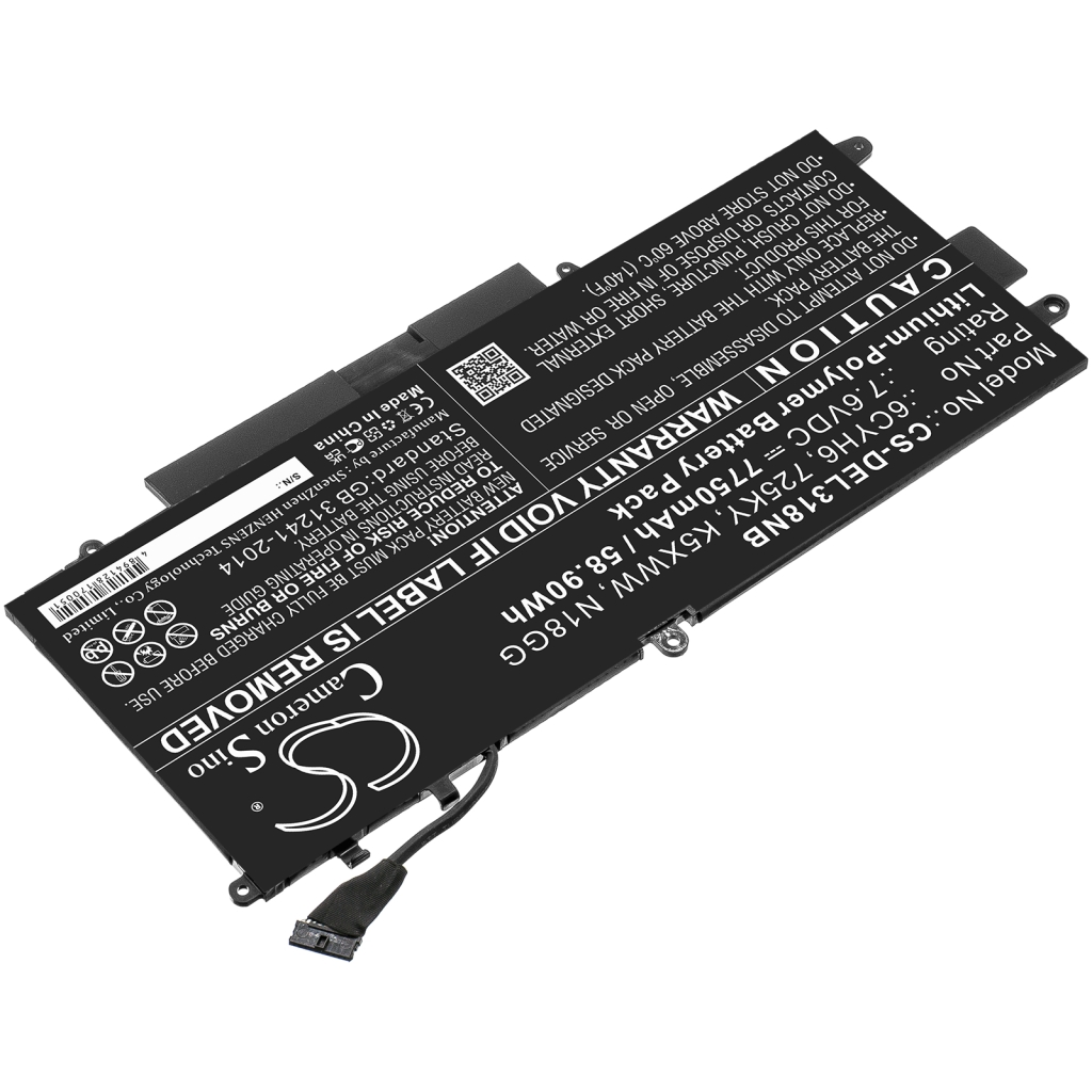 Notebook battery DELL N012L7390-C-D1706FTCN