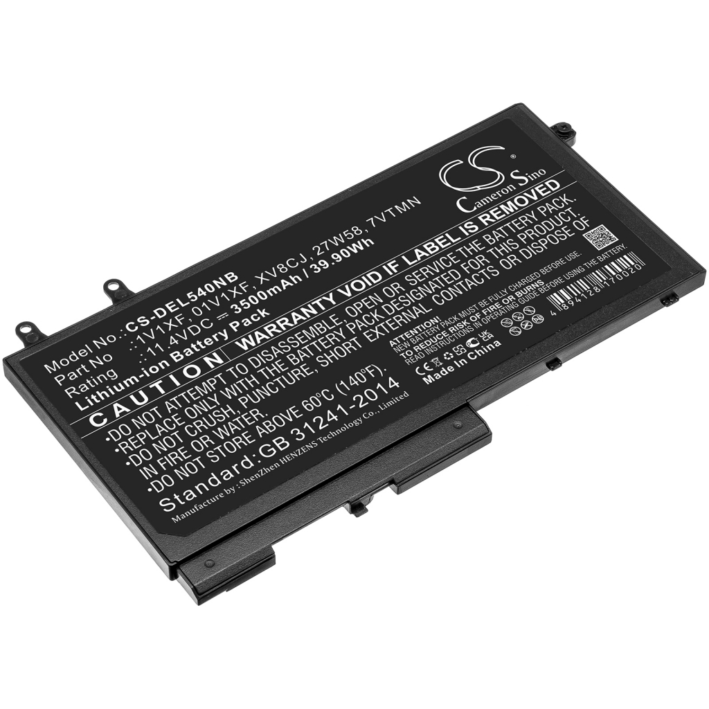 Notebook battery DELL CS-DEL540NB