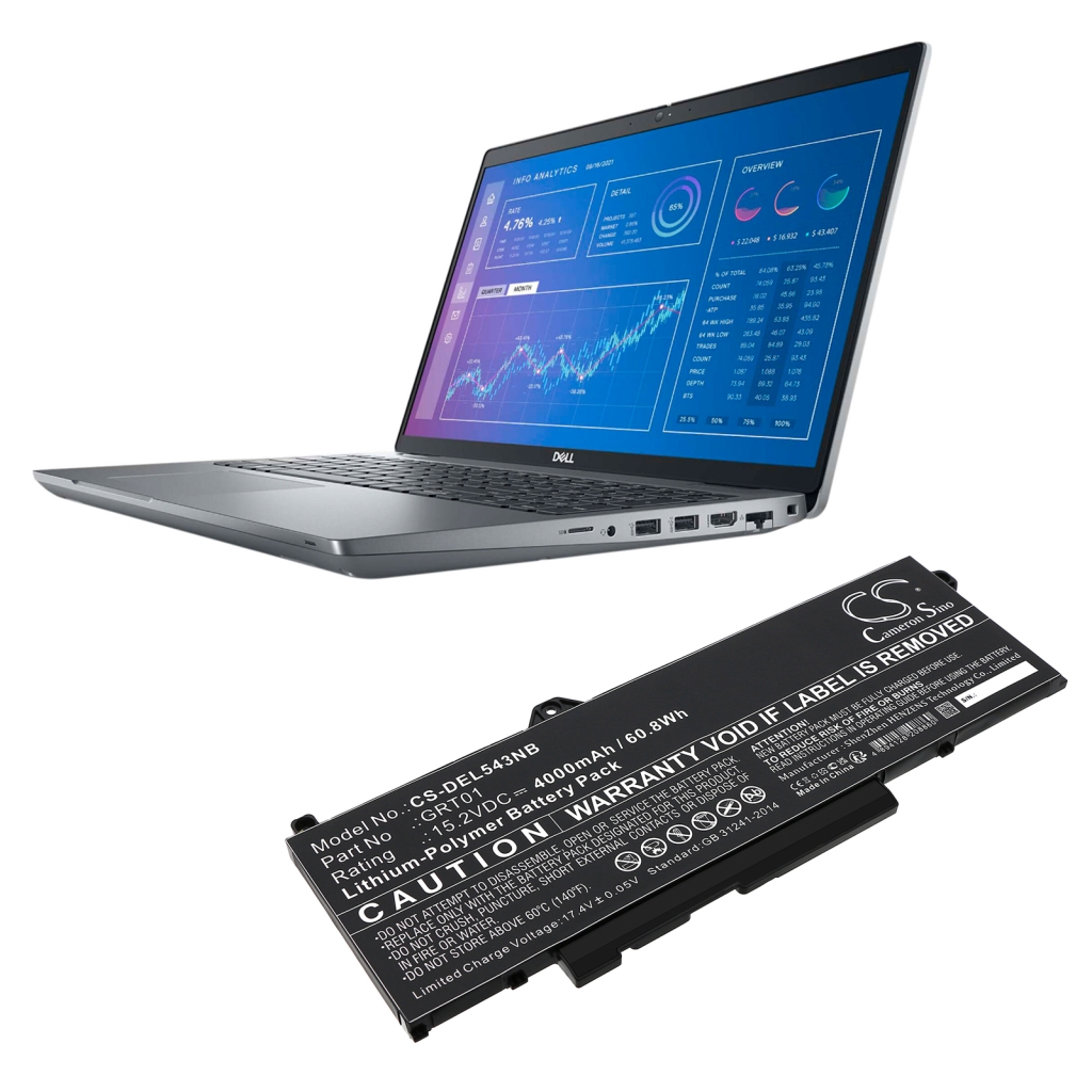 Notebook battery DELL Precision 3561