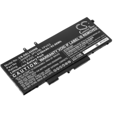 Compatible battery replacement for DELL  3HWPP, YPVX3, 3PCVM