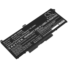 Compatible battery replacement for DELL 075X16,RJ40G