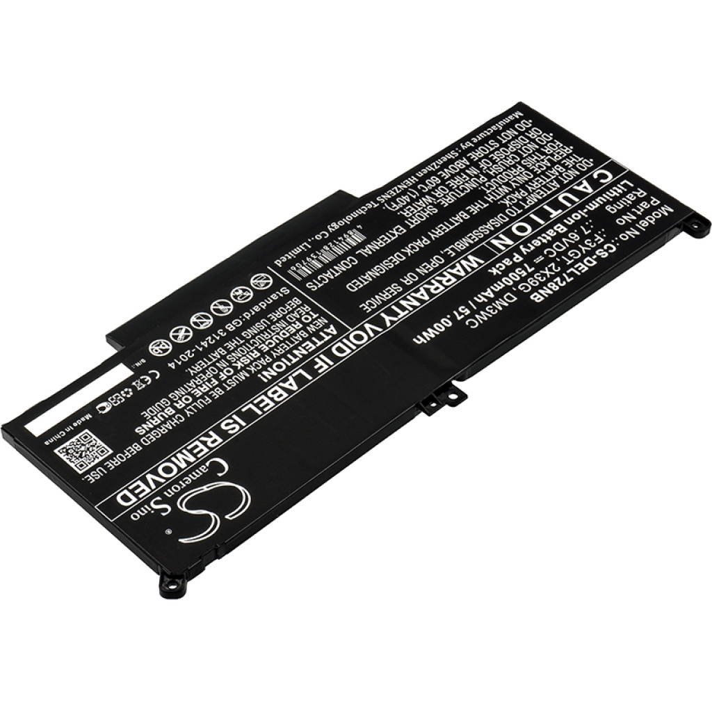 Compatible battery replacement for DELL  0F3YGT, DM3WC, 0DM3WC, 453-BBCF, 451-BBYE...