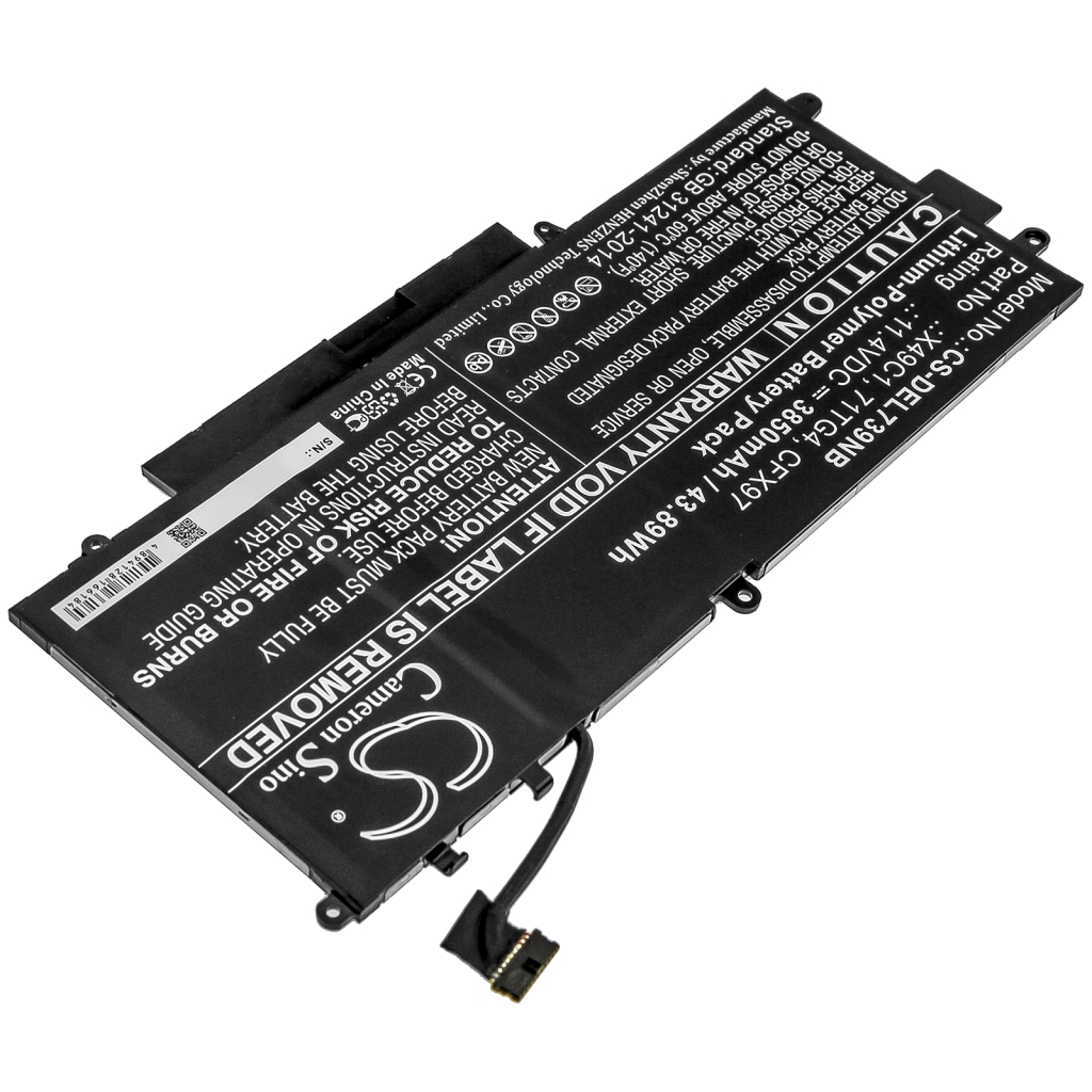 Notebook battery DELL CS-DEL739NB