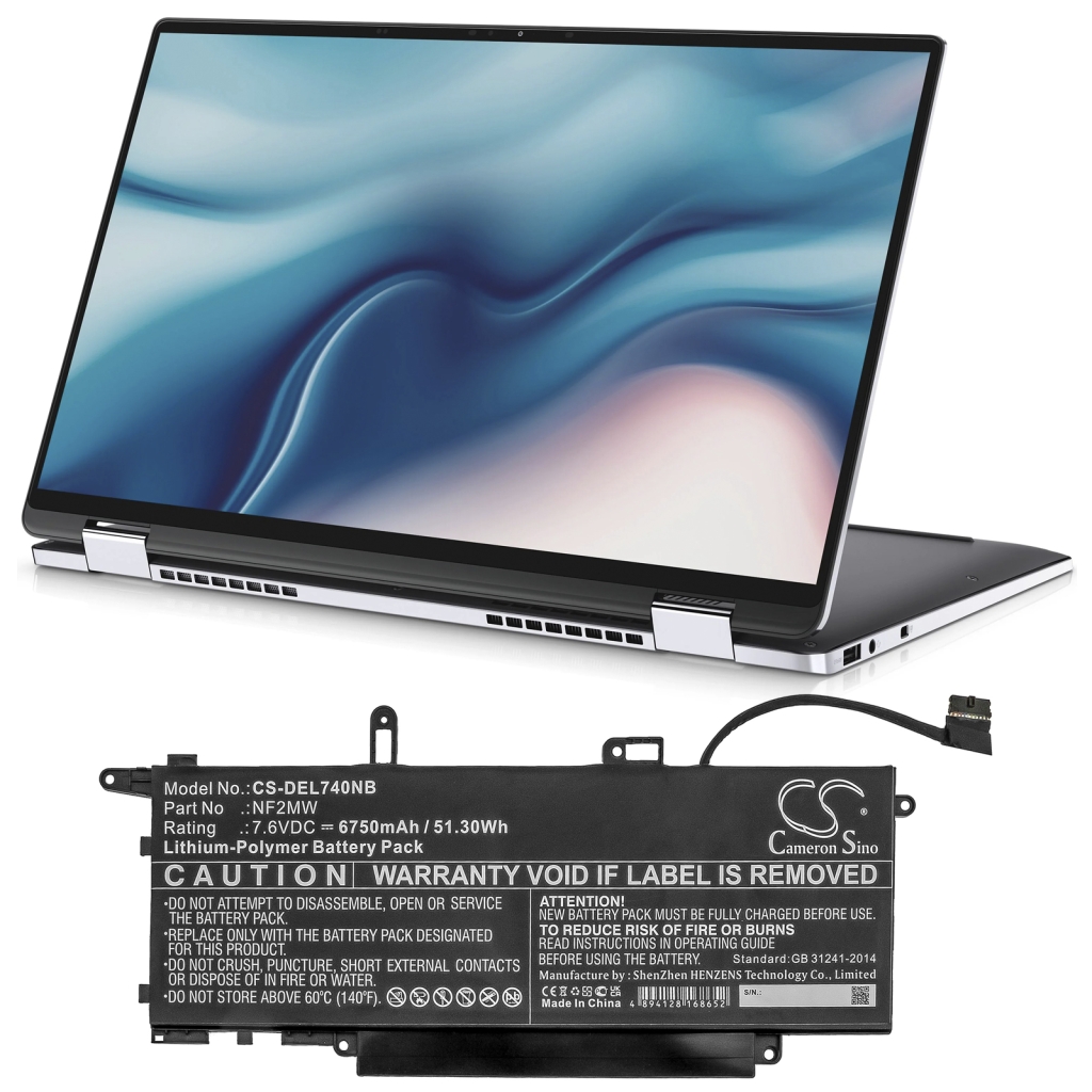 Notebook battery DELL CS-DEL740NB