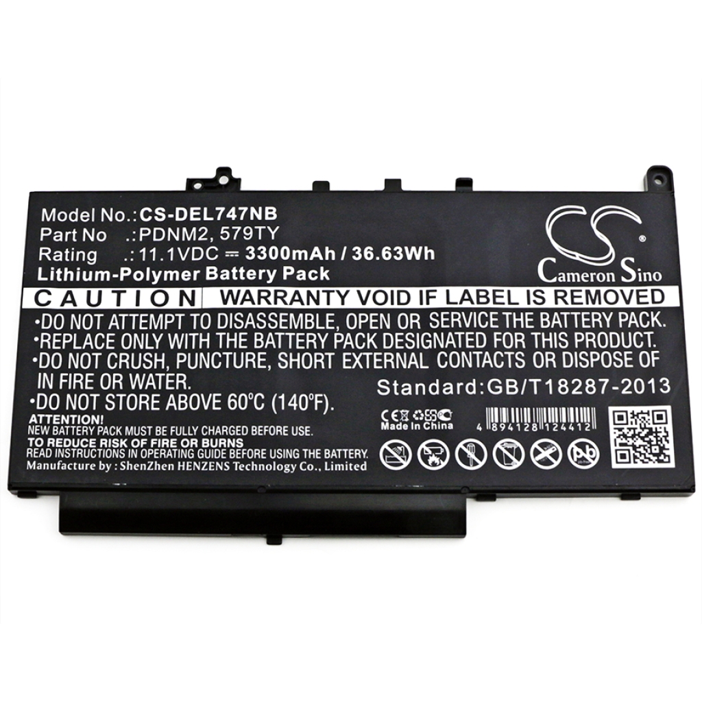 Notebook battery DELL Latitude 12 E7270