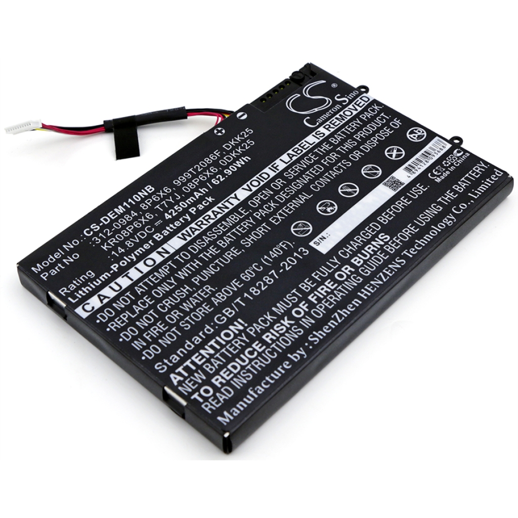 Notebook battery DELL CS-DEM110NB