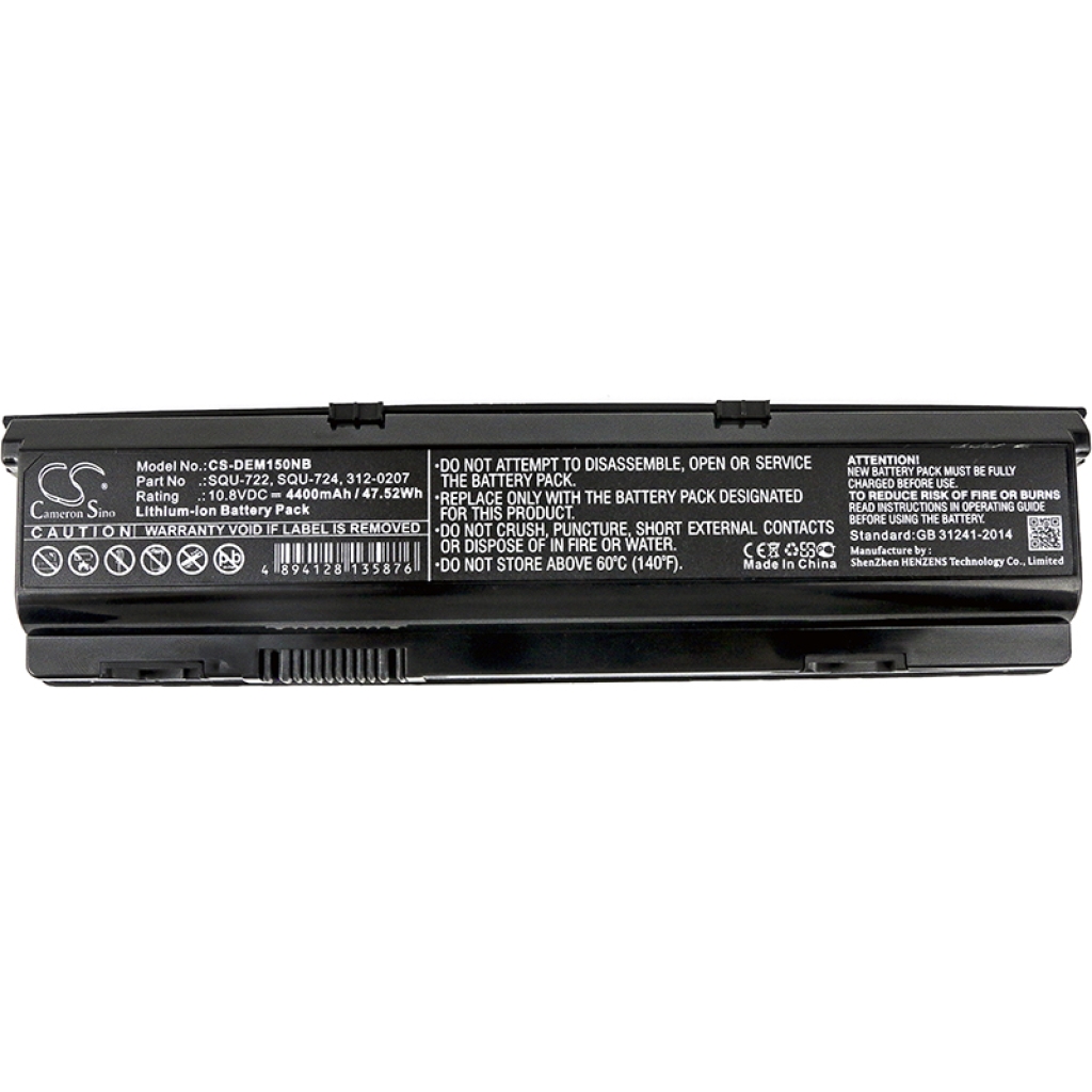 Notebook battery DELL Alienware M15X