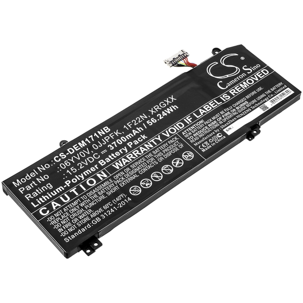 Notebook battery DELL ALW15M-R2736R