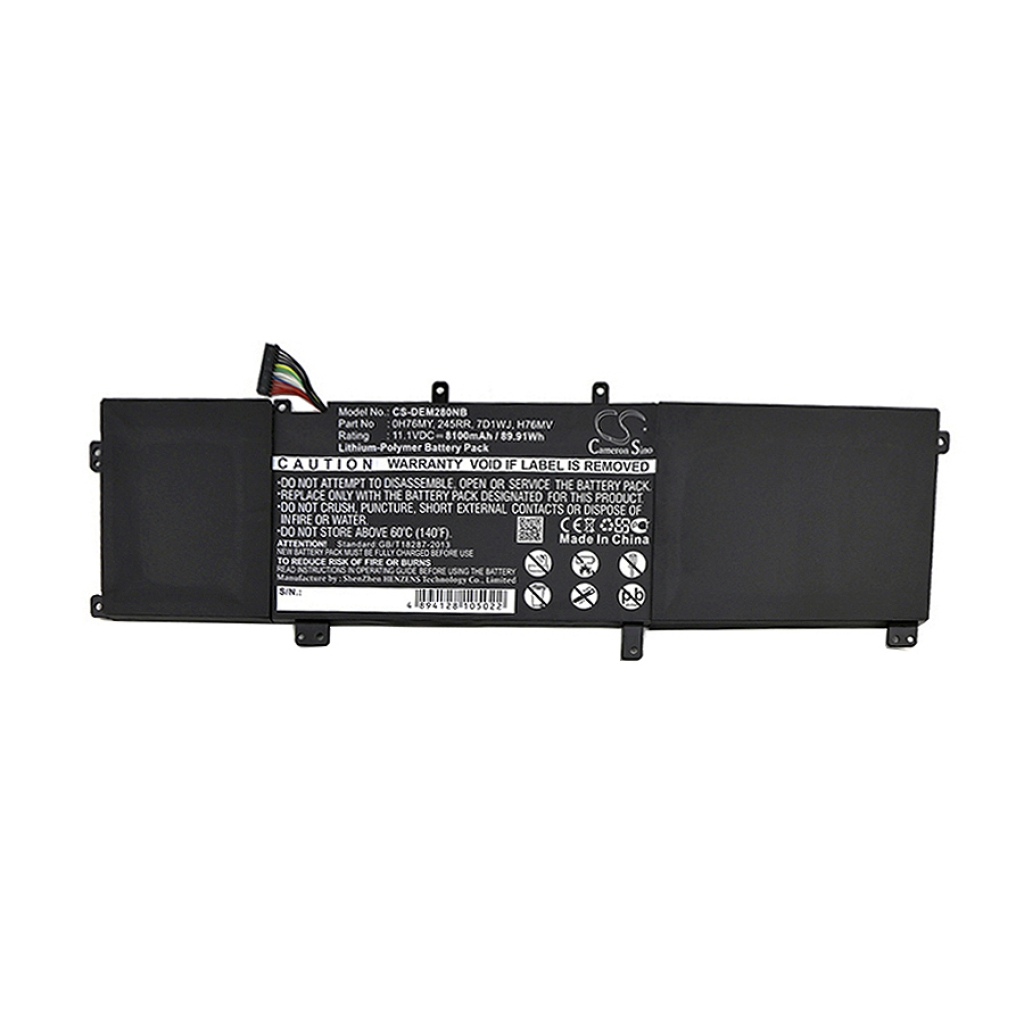 Notebook battery DELL CS-DEM280NB