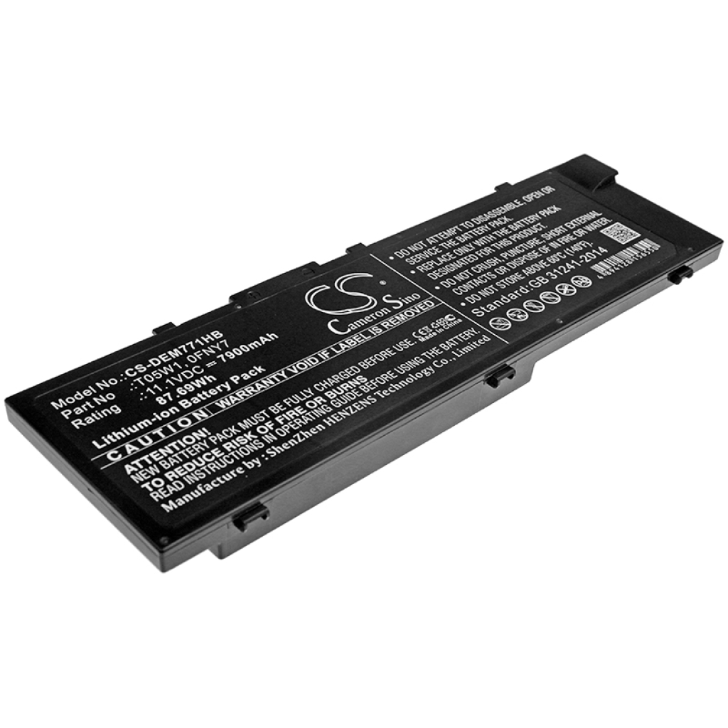 Notebook battery DELL Precision 7520