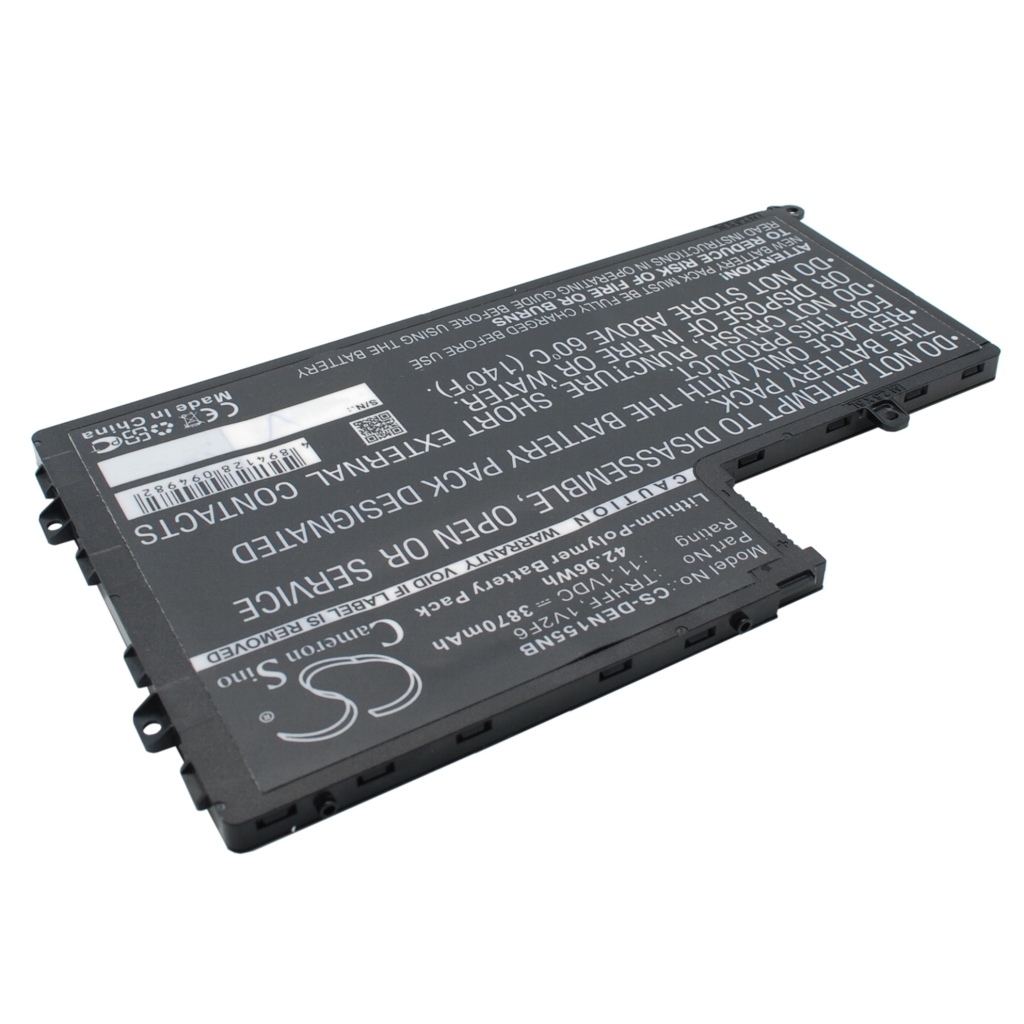 Compatible battery replacement for DELL  58DP4, 01V2F, P39F, 1V2F6, DL011307-PRR13G01...