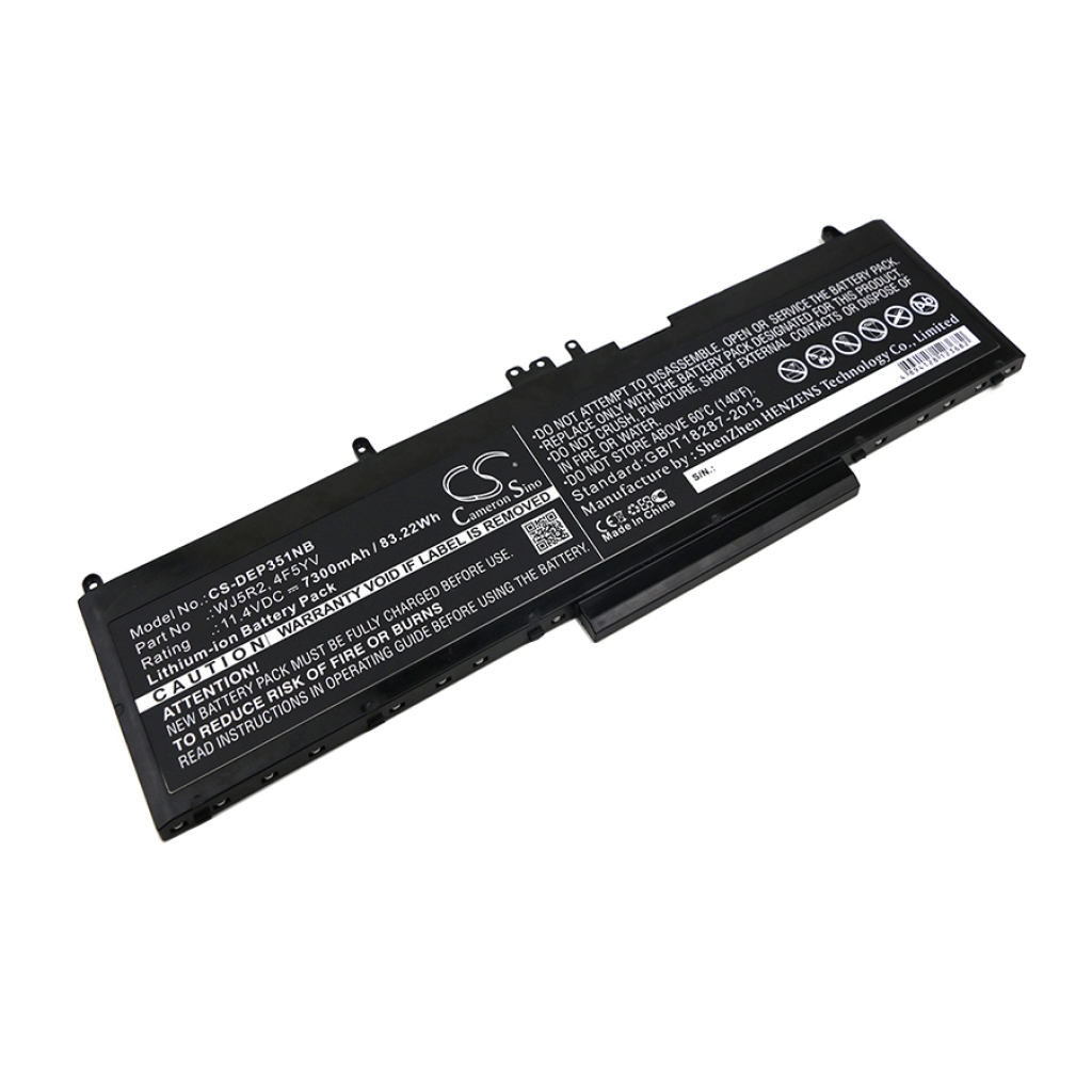 Notebook battery DELL CS-DEP351NB